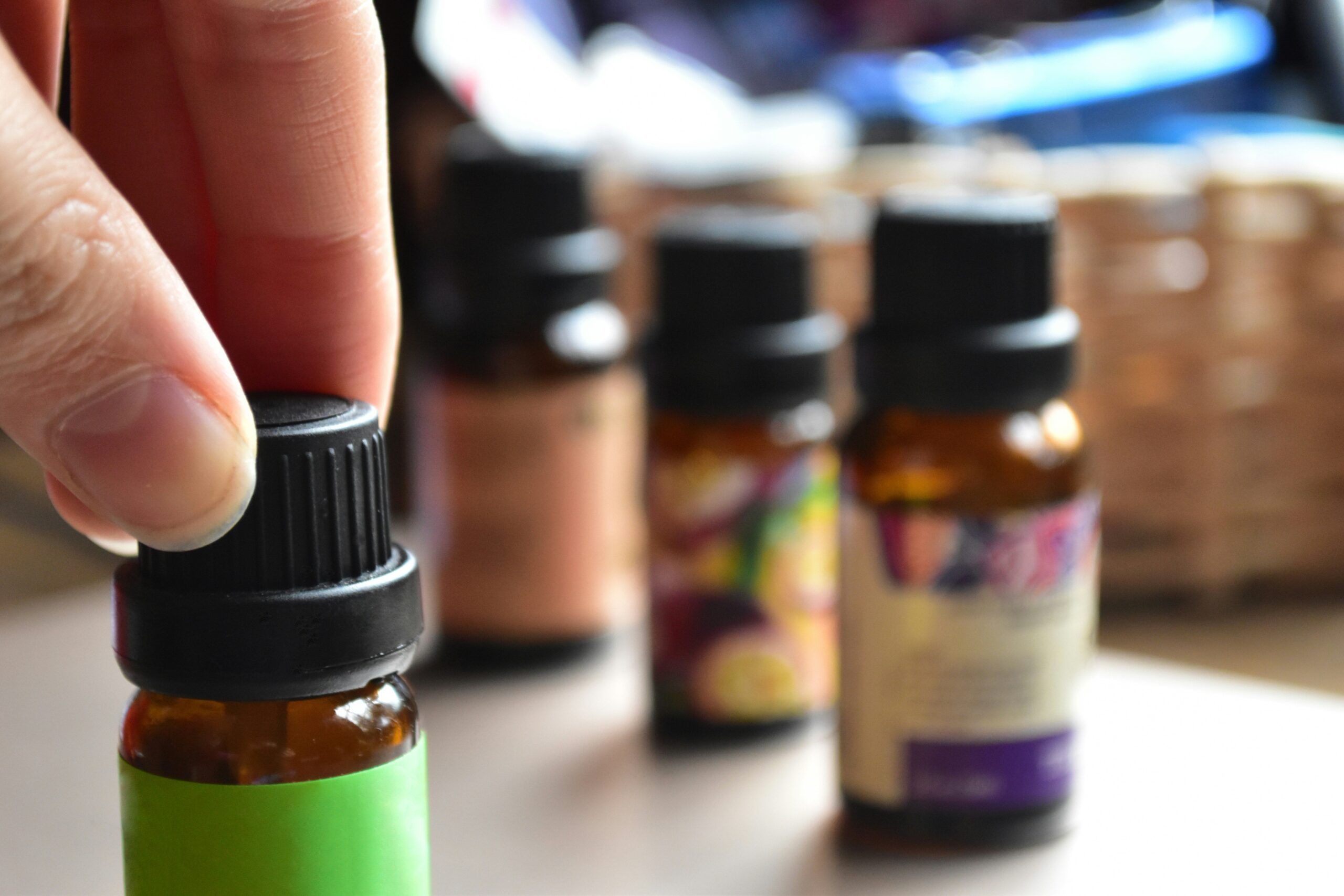 A comparison chart of various Positive Energy Herbs highlighting their unique properties